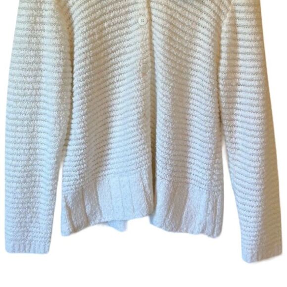 Vintage White SideEffects Cardigan - Picture 3 of 10